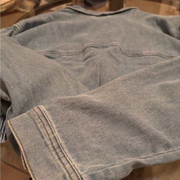 Vanilla Star Light Blue Denim Top - Picture 3 of 3